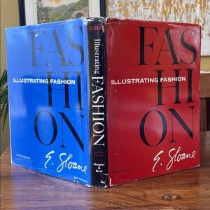 Illustrating Fashion Vintage Hardcover Book by Eunice Moore Sloane 1977